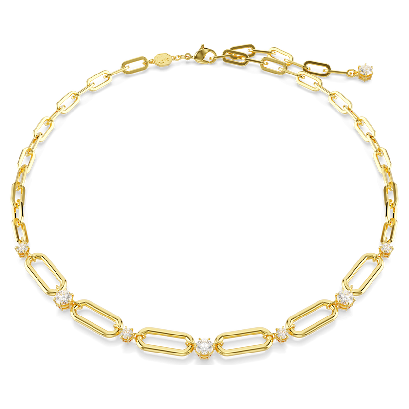 swarovski constella necklace  white  gold tone plated