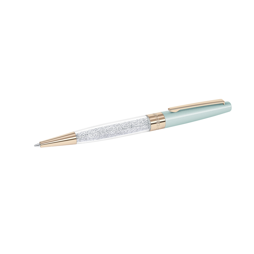 Crystalline Stardust Ballpoint Pen, Light Green