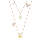 Ocean Necklace, Multi-colored, Mixed plating