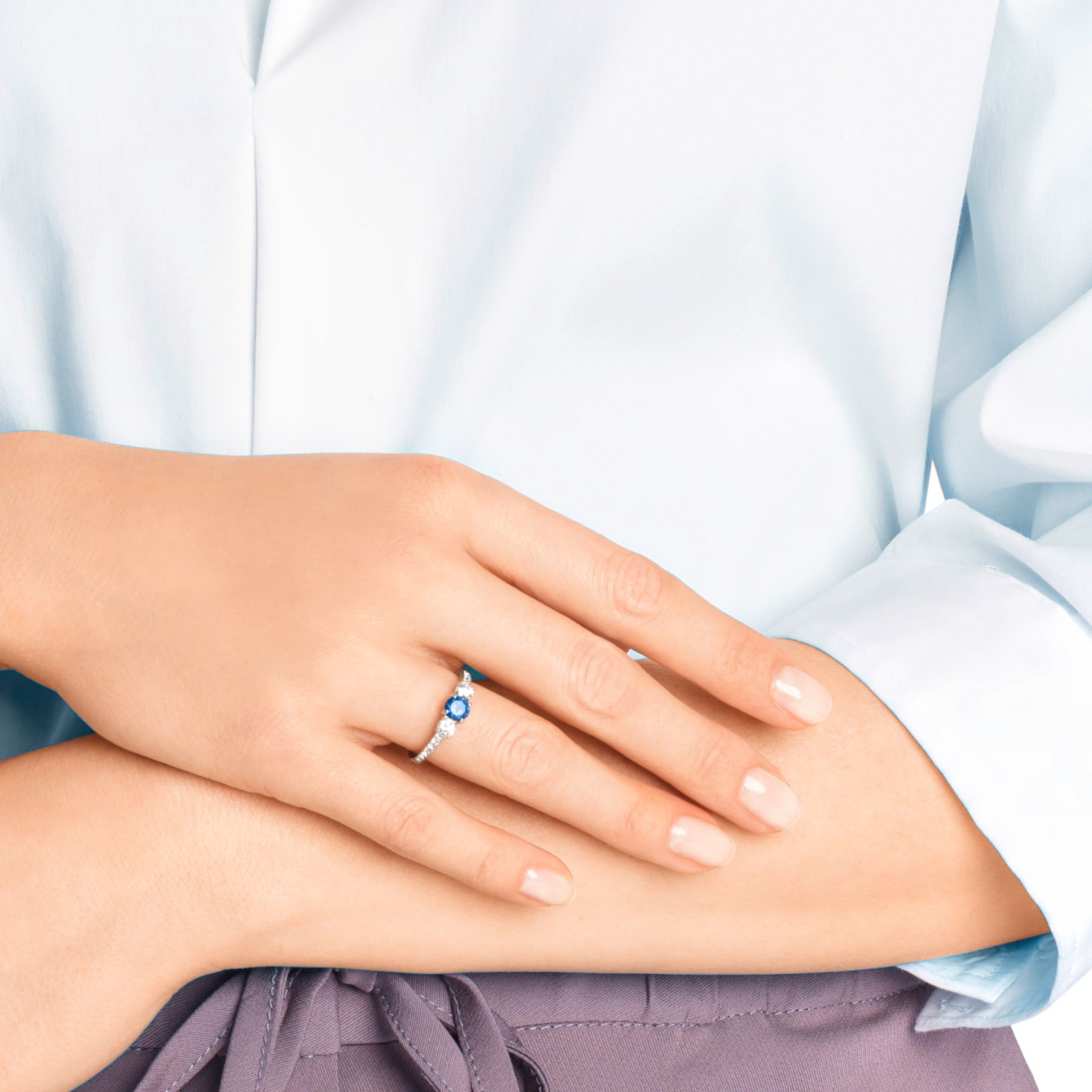 Swarovski ring attract round cheap