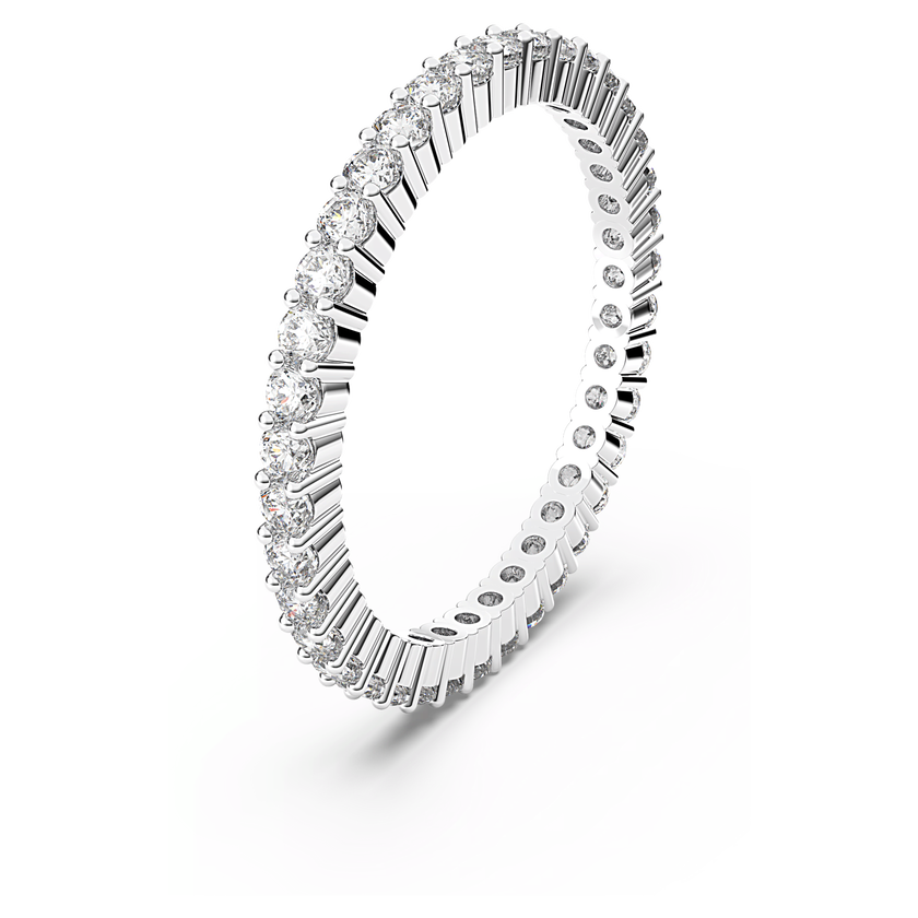 swarovski vittore ring  white  rhodium plated