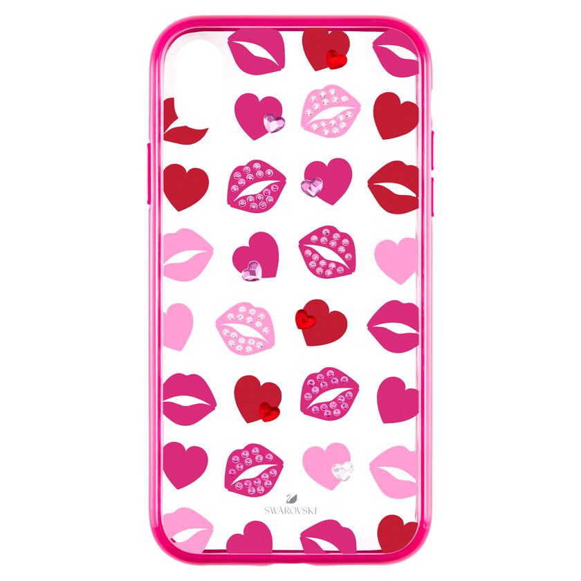 Lovely Smartphone case with integrated Bumper, iPhone® XS Max, Pink