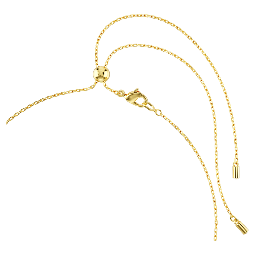 swarovski symbolica choker  moon  infinity  clover  evil eye and horseshoe  blue  gold tone plated
