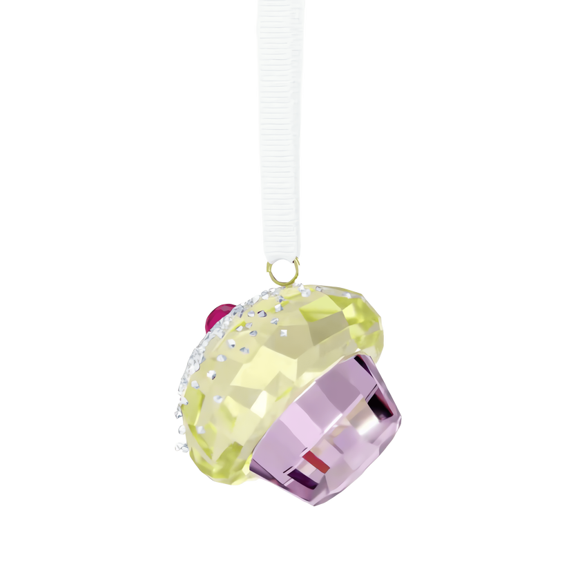 swarovski holiday cheers  dulcis cupcake ornament