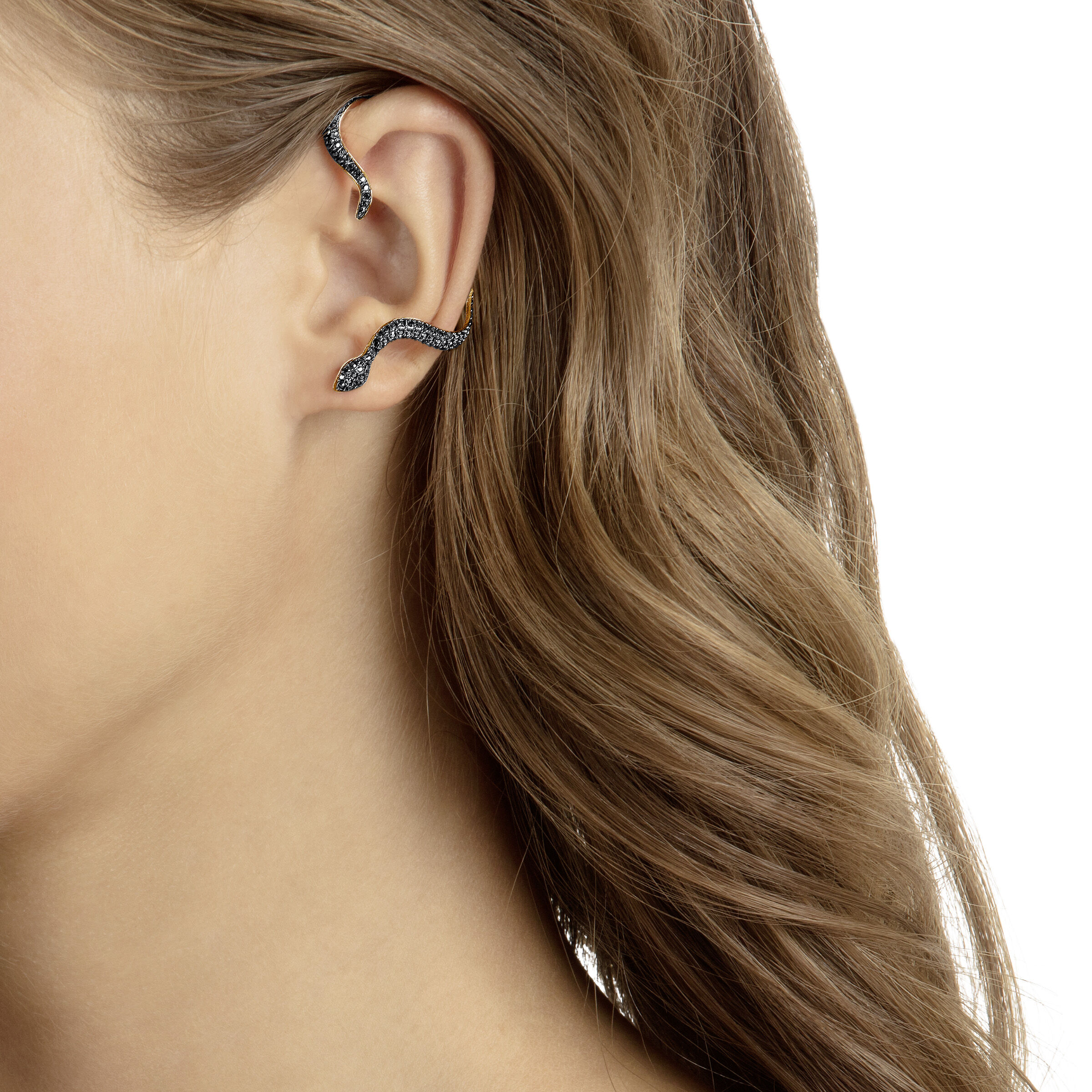 Swarovski snake earrings sales