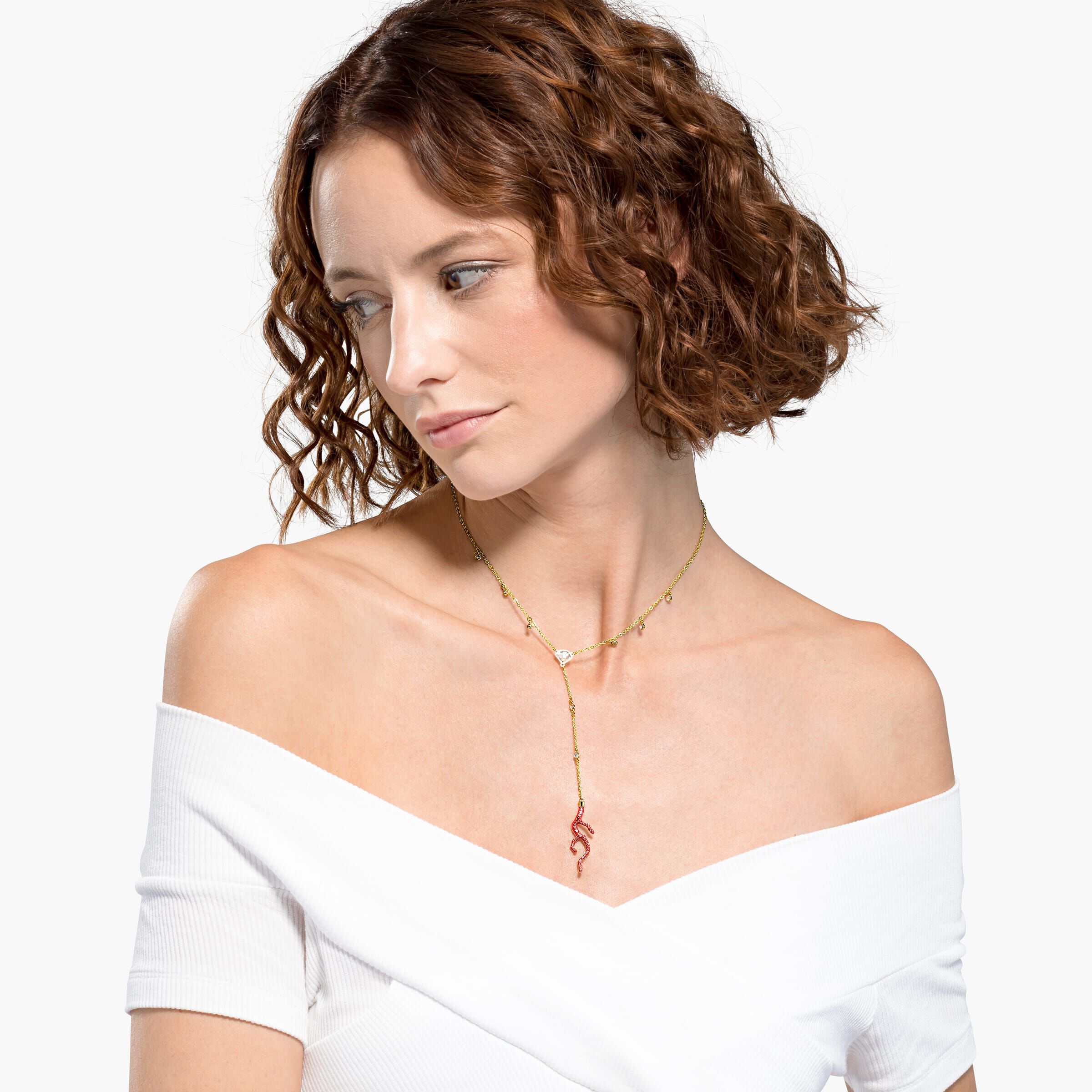 Shell necklace sales swarovski
