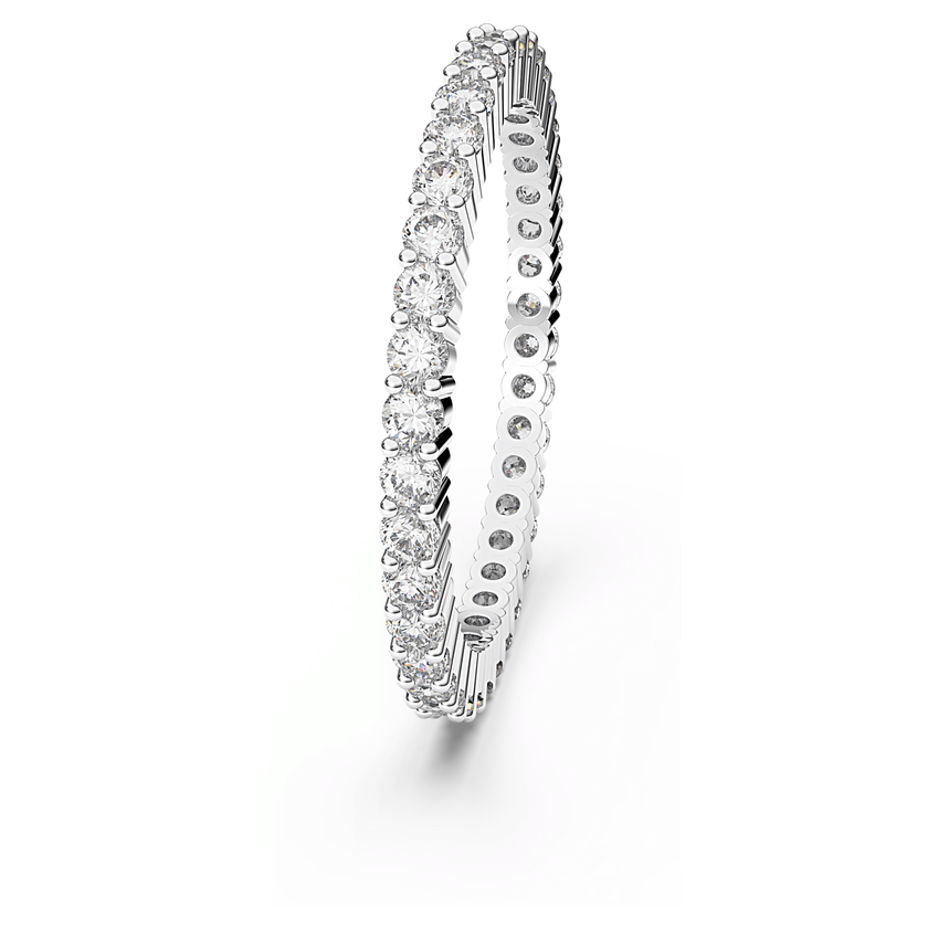 swarovski vittore ring  white  rhodium plated