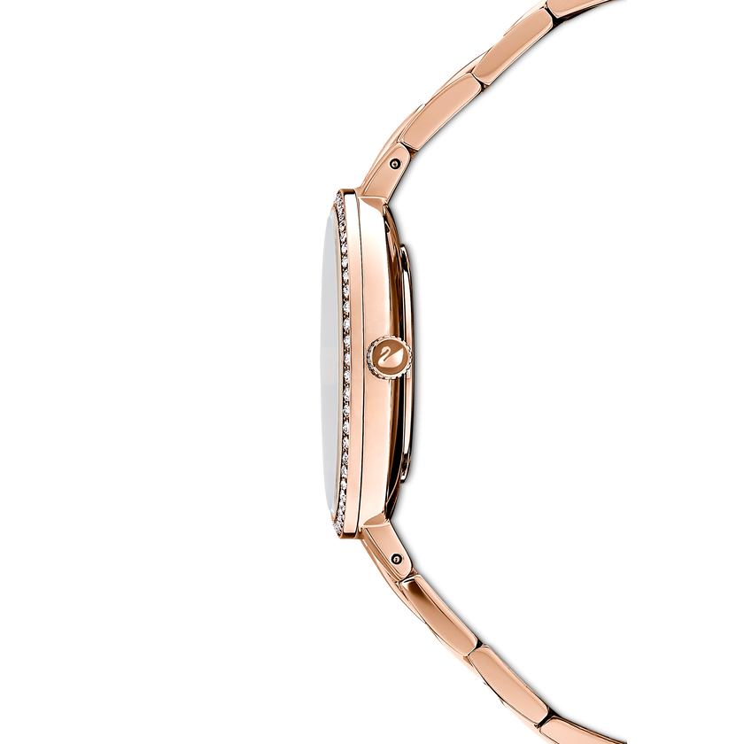 Cosmopolitan Watch, Metal bracelet, Rose gold tone, Rose-gold tone PVD