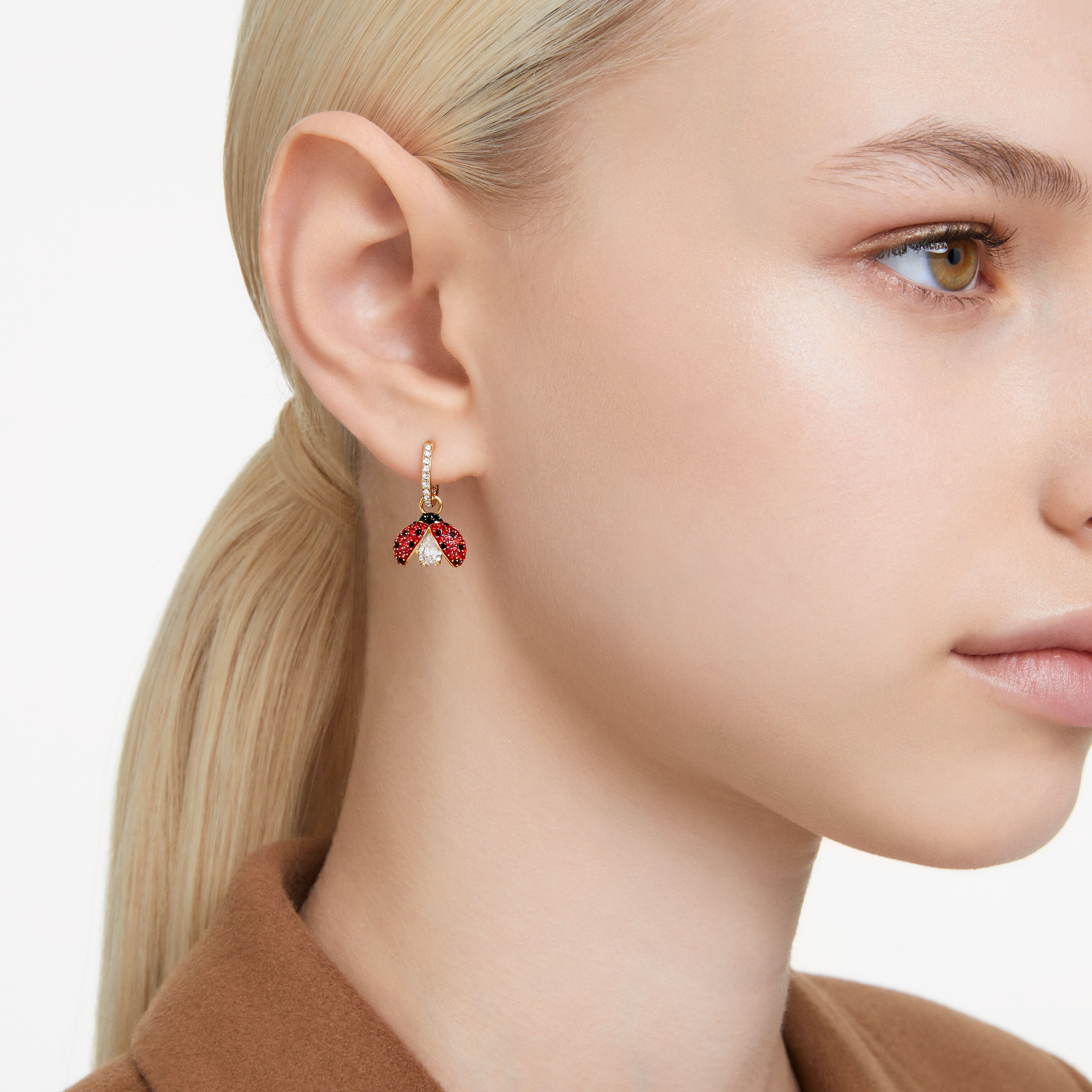 Swarovski little girl earrings hotsell