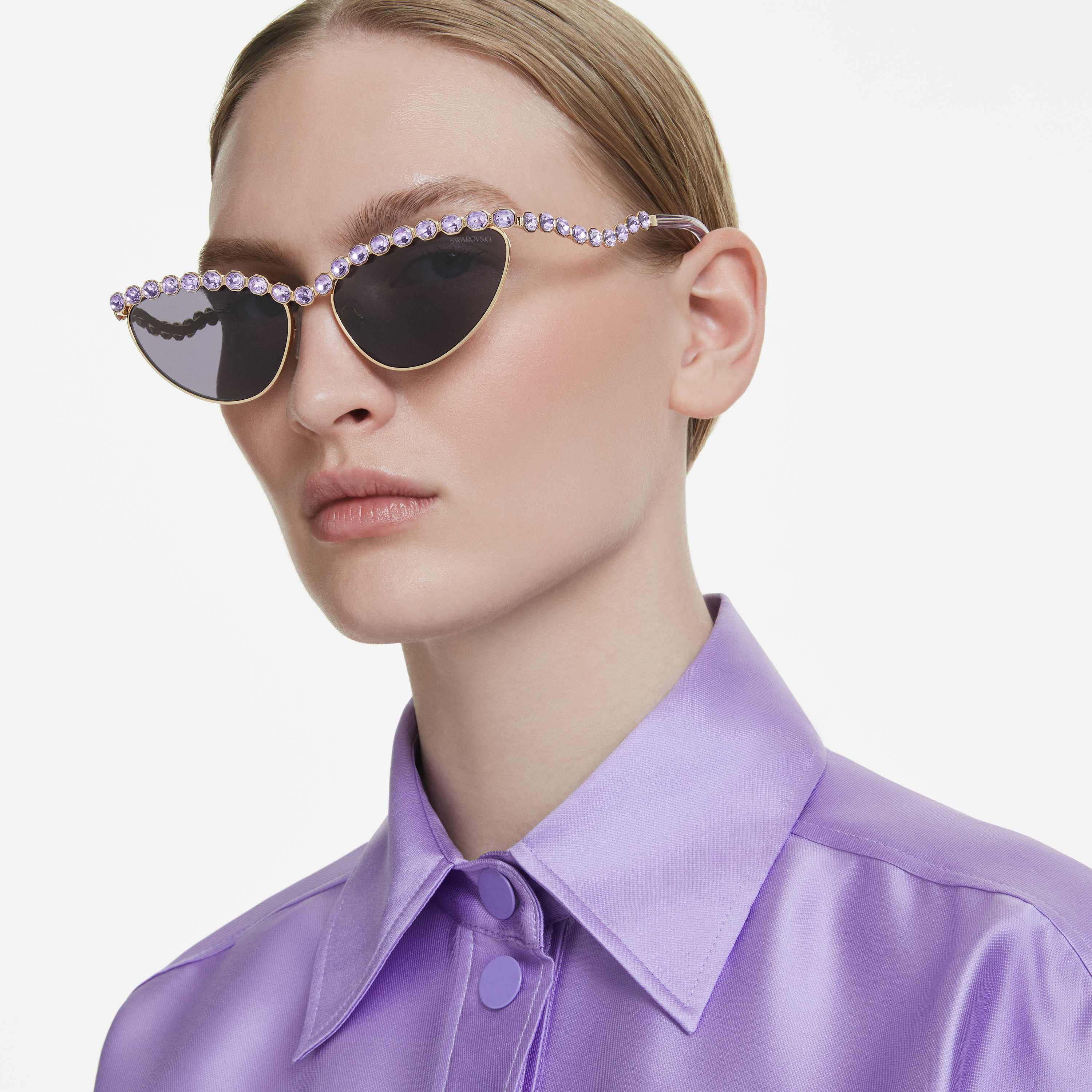 Buy Swarovski Sunglasses, Cat-eye shape, Purple