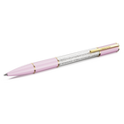 swarovski crystalline lustre ballpoint pen pink gold tone plated