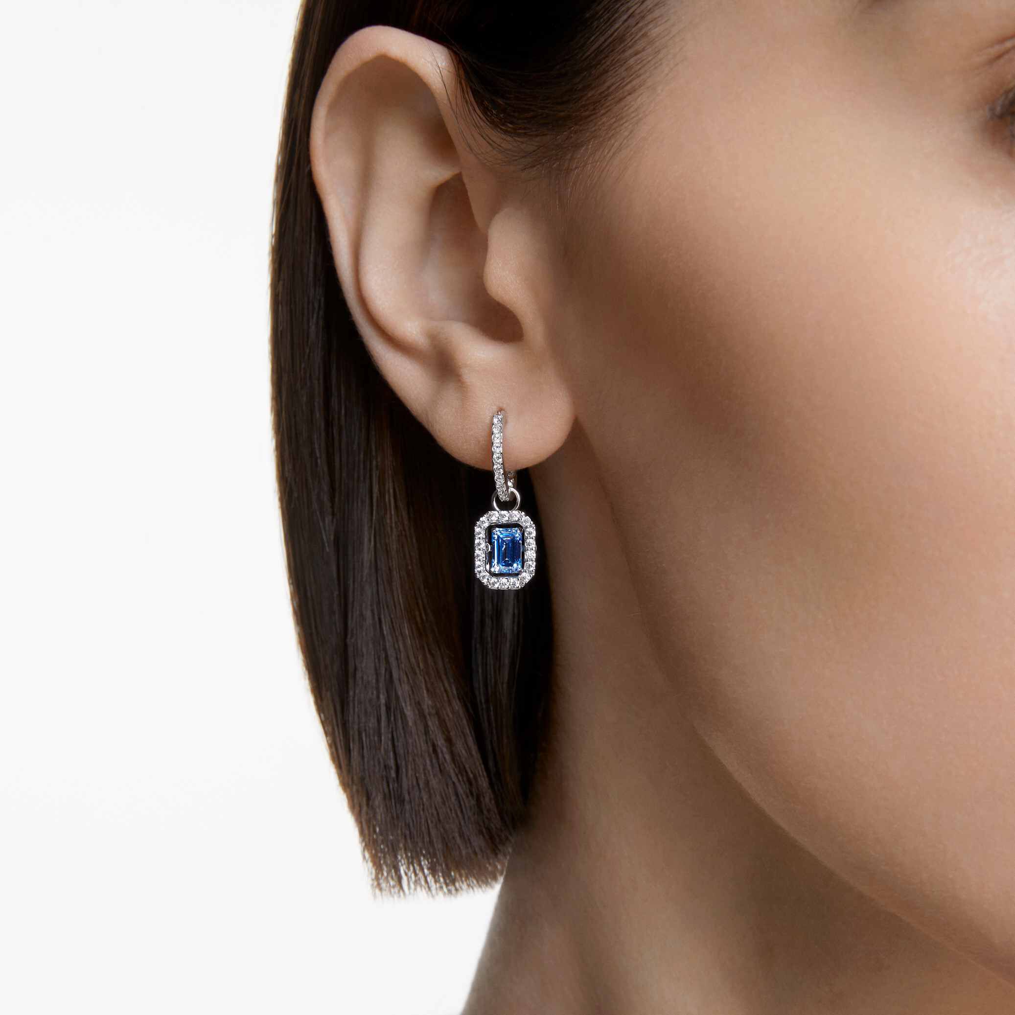Swarovski sapphire hotsell earrings