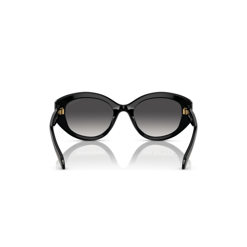 swarovski sunglasses  cat eye shape  sk6005el  black