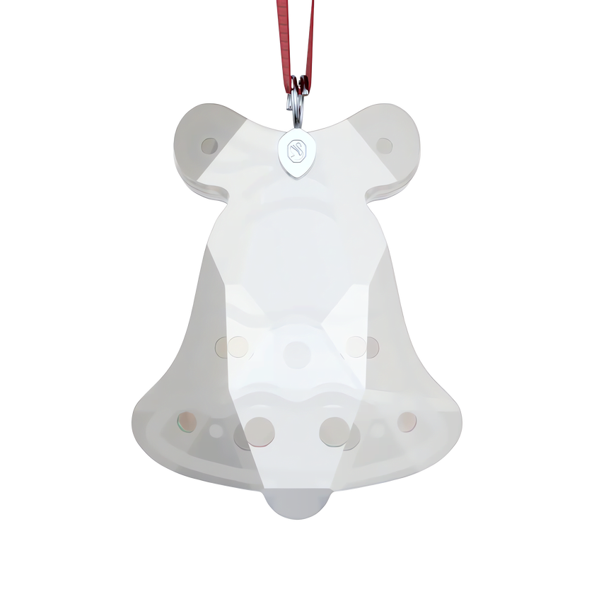 swarovski holiday cheers gingerbread bell ornament