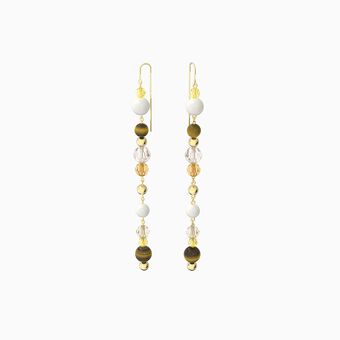 Somnia earrings, Multicolored, Gold-tone plated