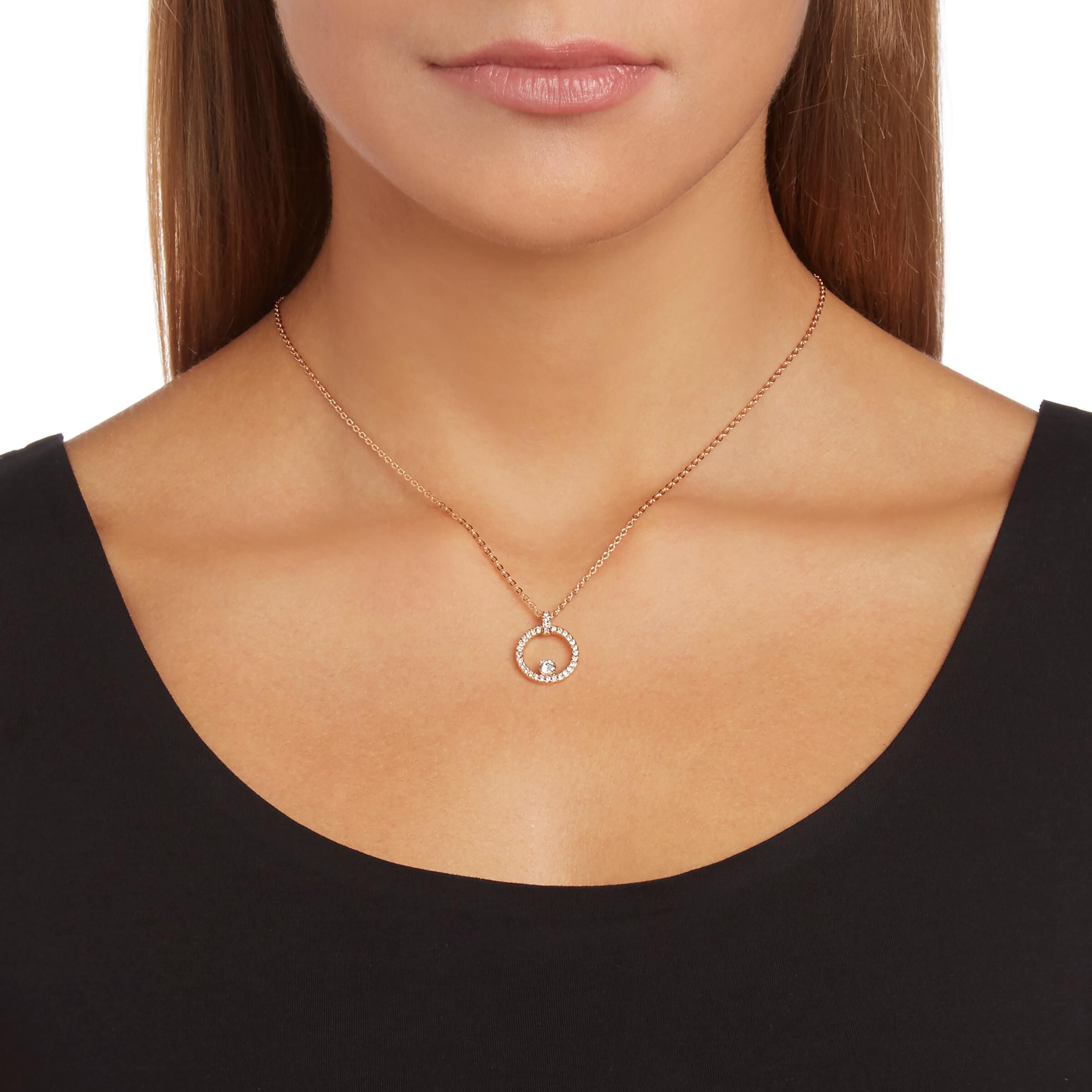 Swarovski circle pendant outlet