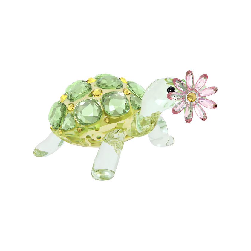 swarovski idyllia tortoise and daisy
