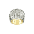 Nirvana Ring, Gray, Gold-tone PVD