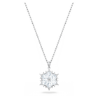 swarovski magic pendant snowflake white rhodium plated