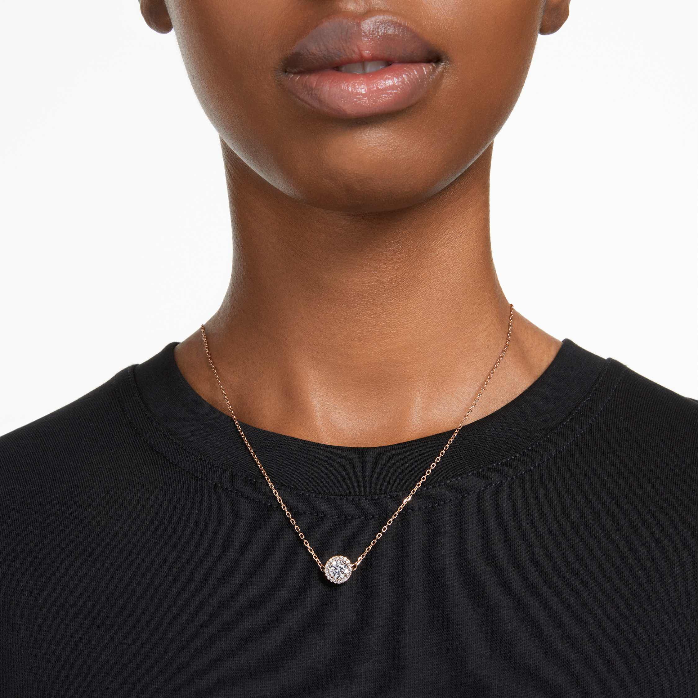 Swarovski locket necklace top