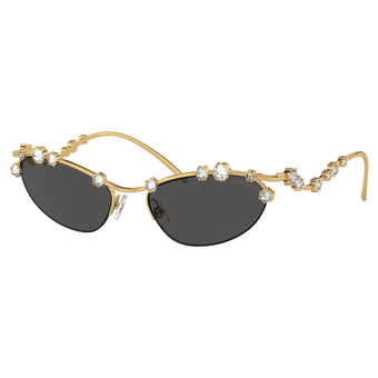swarovski sunglasses cat eye shape sku001 grey