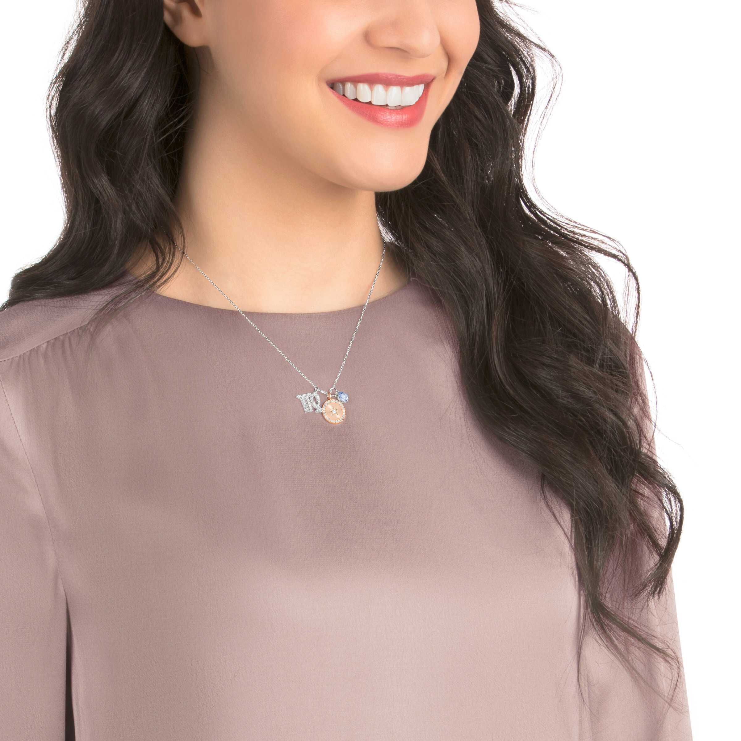 Virgo shop swarovski necklace