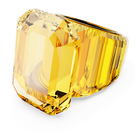 swarovski lucent cocktail ring yellow