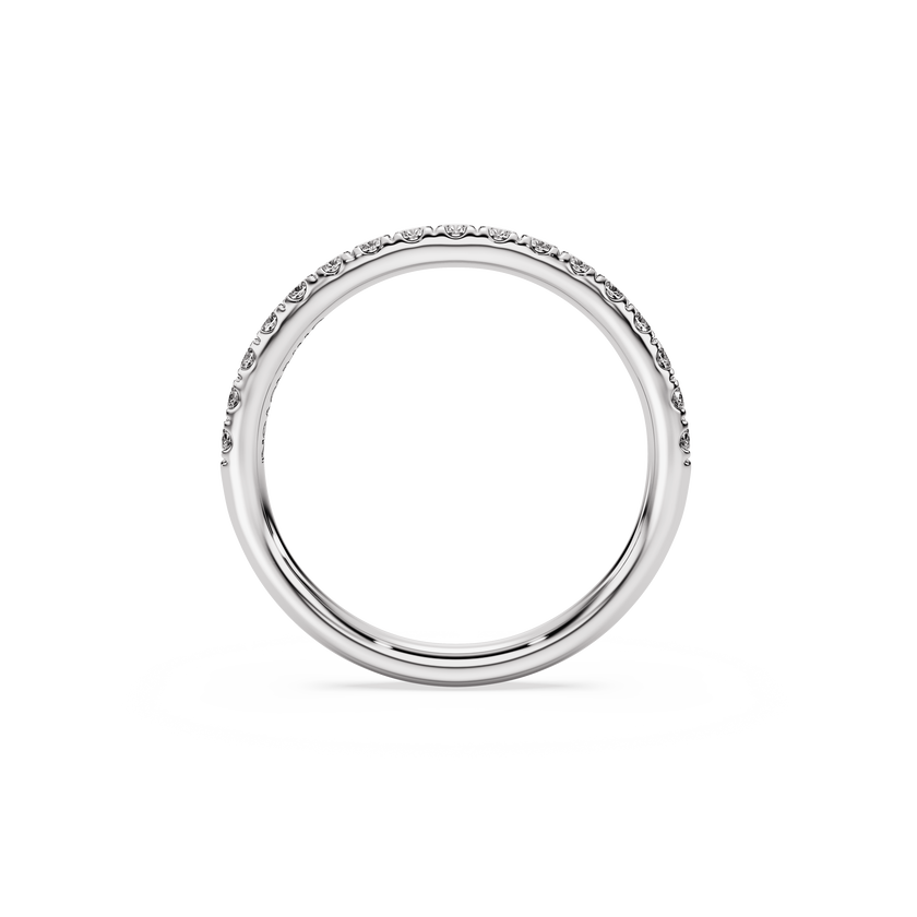 swarovski eternity band ring  lab grown diamonds 0 4 ct tw  round shape  sterling silver