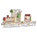 swarovski holiday cheers train set