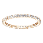 Vittore Ring, White, Rose Gold Plated