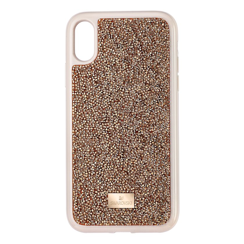 Glam Rock Smartphone Case, iPhone® XR, Pink Gold