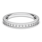 swarovski matrix ring white rhodium plated
