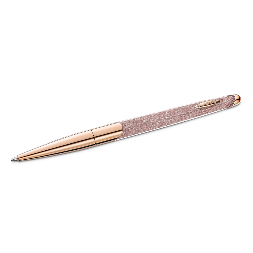 Crystalline Nova Ballpoint Pen, Pink, Rose-gold tone plated