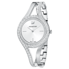 Eternal Watch, Metal Bracelet, White, Silver Tone