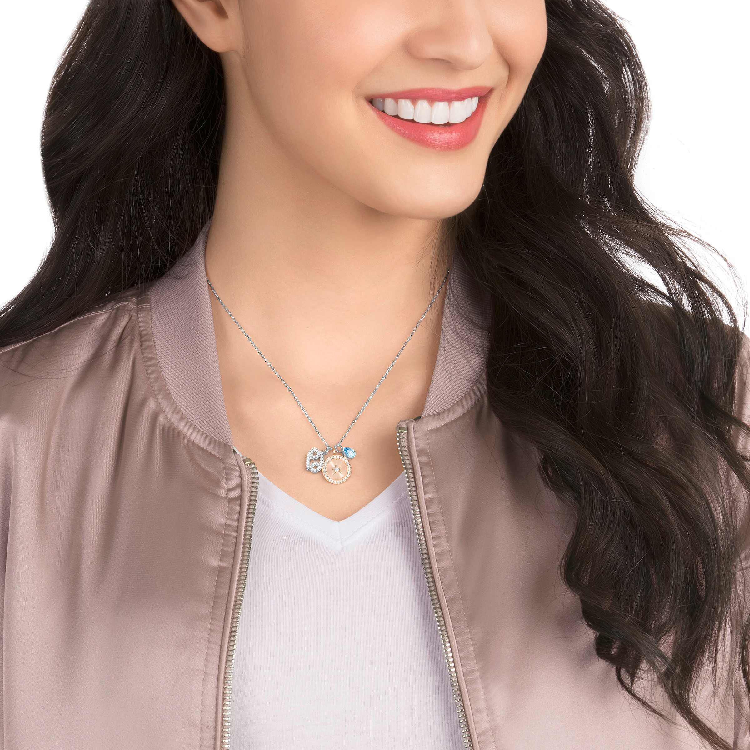 Swarovski cancer best sale zodiac necklace