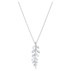swarovski mayfly pendant white rhodium plated