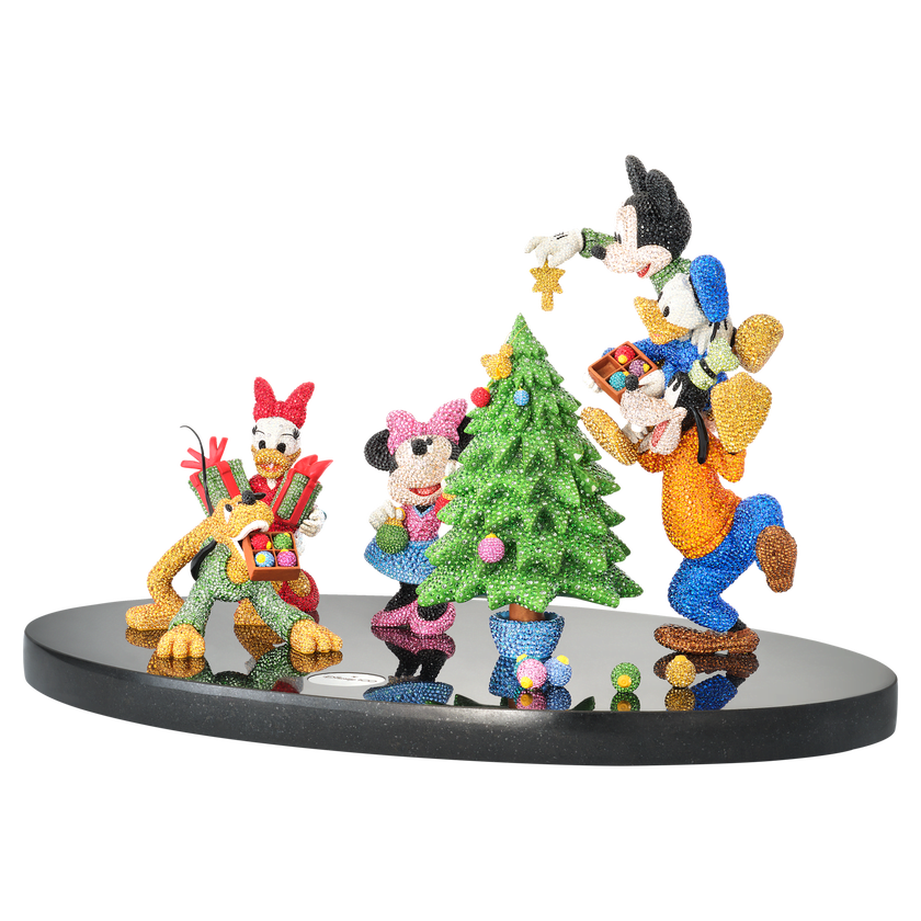 swarovski mickey and friends holiday cheer limited edition