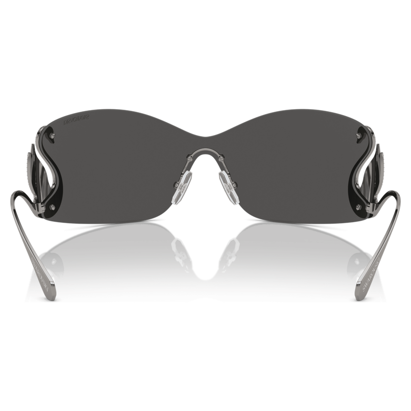 swarovski sunglasses  mask  swan  sk7020  gray