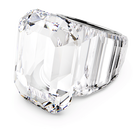 swarovski lucent cocktail ring octagon cut white