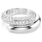 swarovski dextera ring  white  rhodium plated