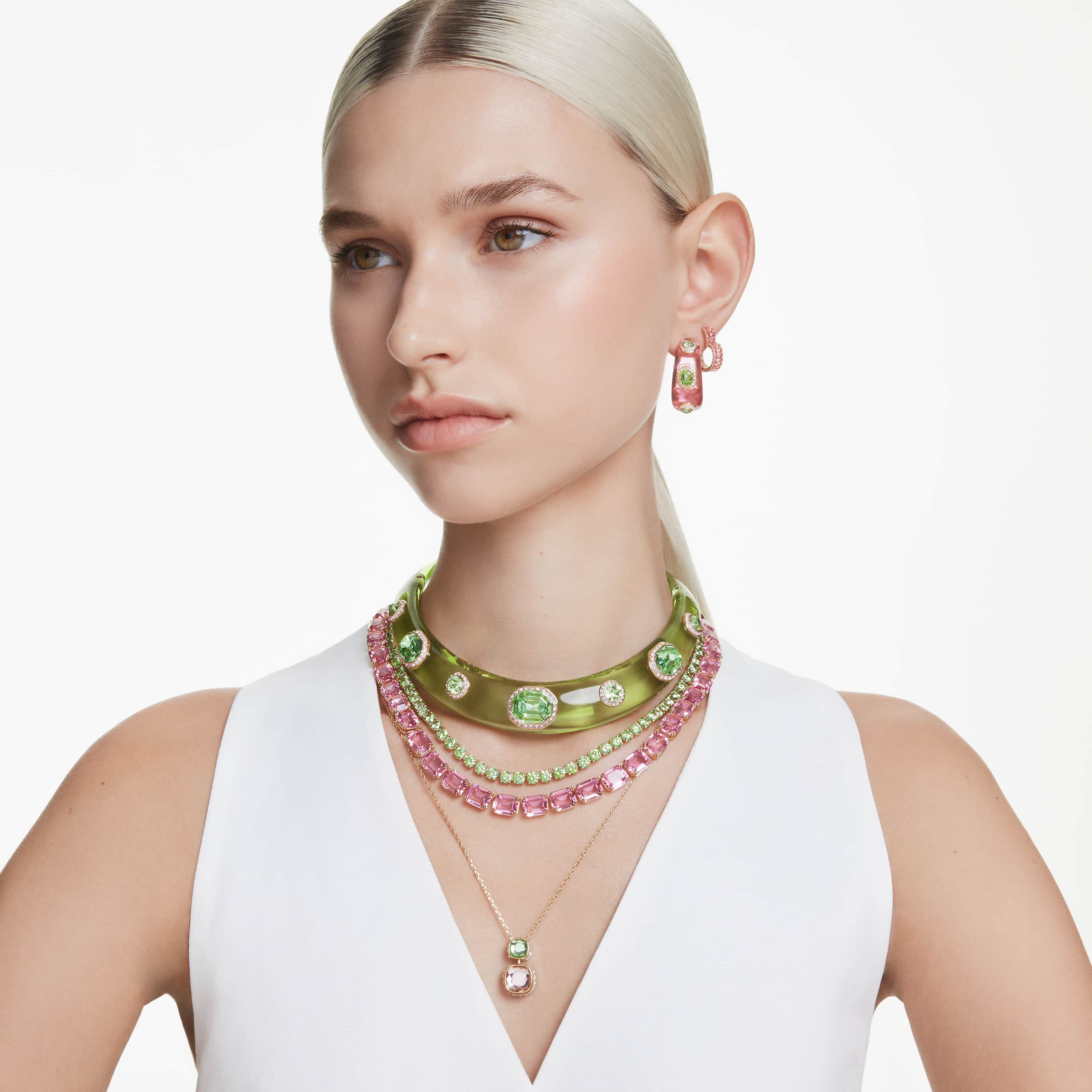 スワロフスキーChroma ペンダント 5692496 Buy Swarovski Chroma pendant, Cushion cut, Multicolored