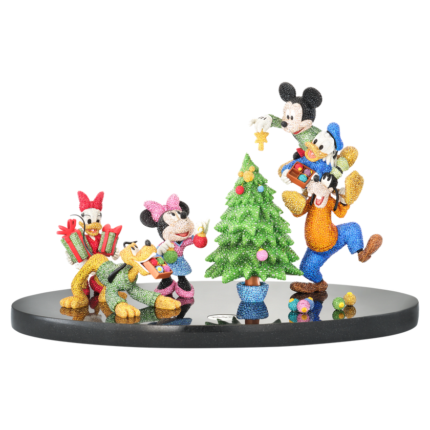 swarovski mickey and friends holiday cheer limited edition