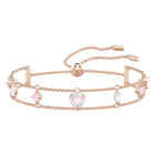 One Bracelet, Multi-colored, Rose gold plating