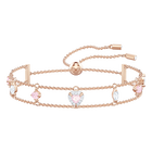 One Bracelet, Multi-colored, Rose gold plating