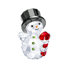 Snowman with Candy Cane