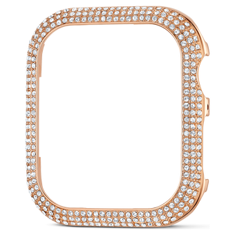 swarovski sparkling case for apple watch series 4 5 40 mm rose gold tone