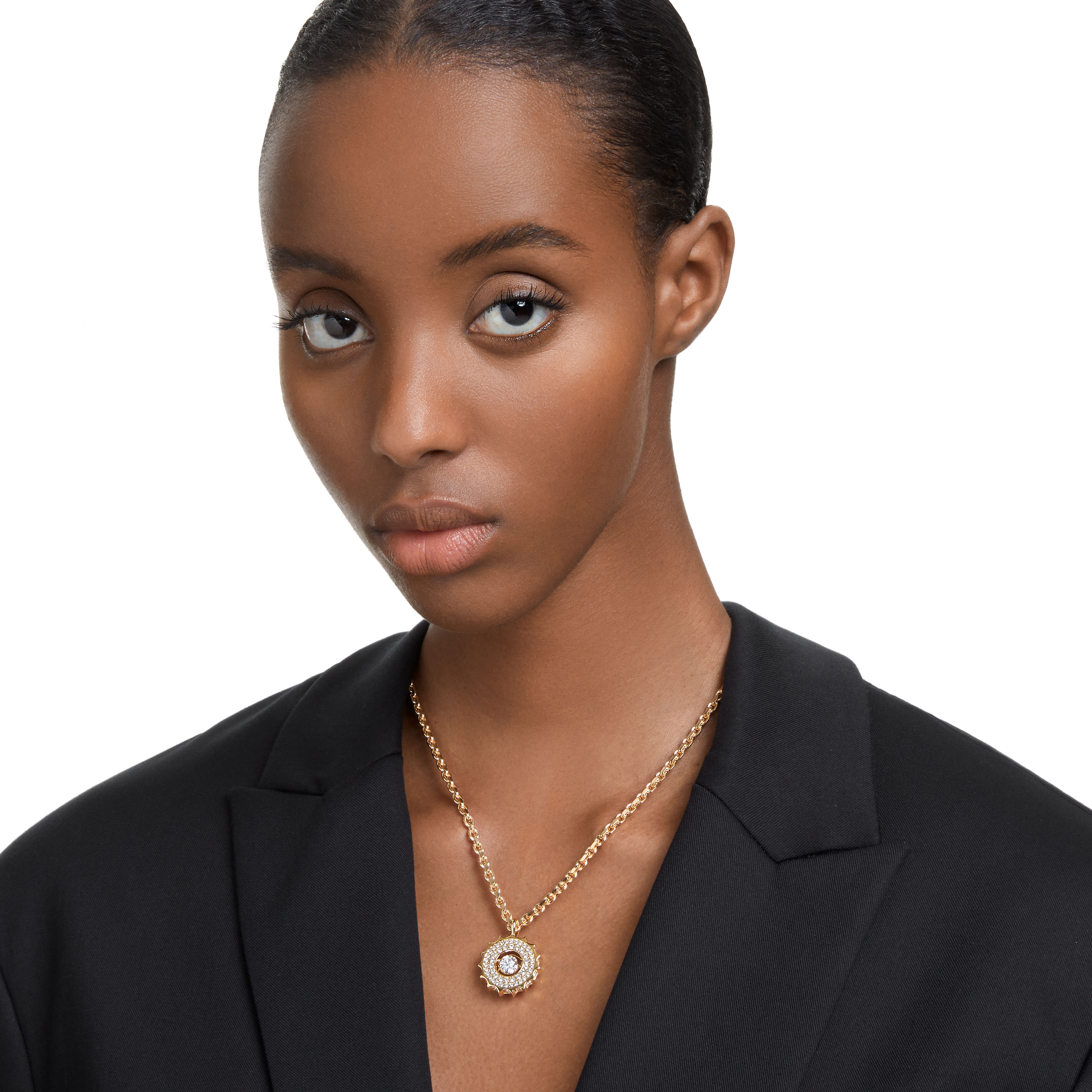 Buy Swarovski Rota pendant Mixed round cuts White Gold tone plated
