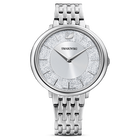 Crystalline Chic Watch, Metal bracelet, Silver Tone, Stainless steel