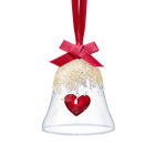 Christmas Bell Ornament, Heart