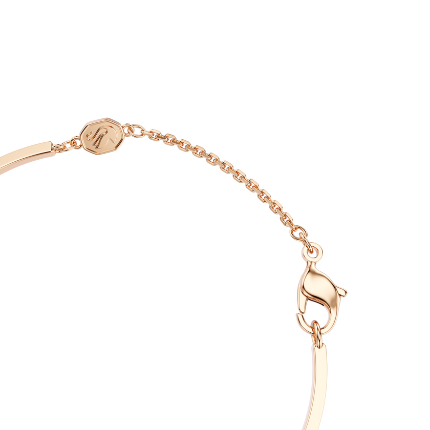 swarovski symbolica bangle  eye  multicolored  rose gold tone plated